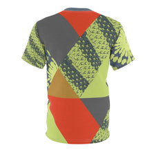 Load image into Gallery viewer, yeezy boost 350 v2 semi frozen yellow t shirt patchwork