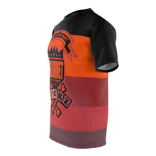 Load image into Gallery viewer, hyper crimson foamposite pro sneaker match colorblock daze cut sew t shirt