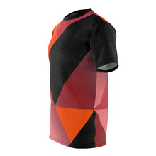 Load image into Gallery viewer, hyper crimson foamposite pro sneaker match t shirt cut sew colorblock