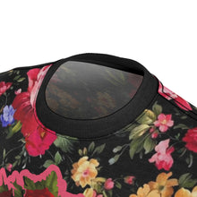 Load image into Gallery viewer, foamposite floral all over print sneaker match shirt floral foamposite shirt floral foam t shirt cut sew flower mistress