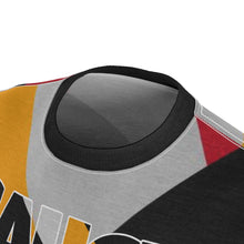 Load image into Gallery viewer, shirt to match jordan 7 reflections of a champion colorblock sauce cut sew