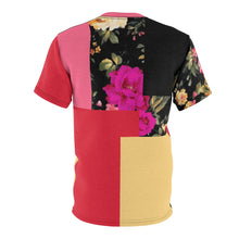 Load image into Gallery viewer, foamposite floral all over print sneaker match shirt floral foamposite shirt floral foam t shirt cut sew polyester v4