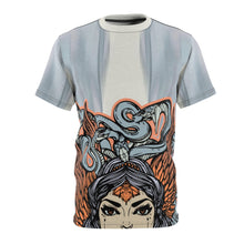 Load image into Gallery viewer, yeezy boost 700 inertia all over print sneaker match t shirt yeezy boost inertia shirt yeezy 700 inertia t shirt cut sew medusa v2