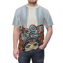 Load image into Gallery viewer, yeezy boost 700 inertia all over print sneaker match t shirt yeezy boost inertia shirt yeezy 700 inertia t shirt cut sew medusa v2