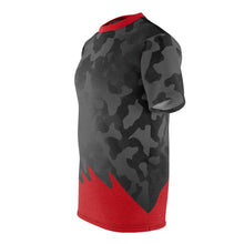 Load image into Gallery viewer, air jordan 5 satin bred shirt aj5 satin bred tee jordan 5 satin t shirt satin camo v1 cut sew