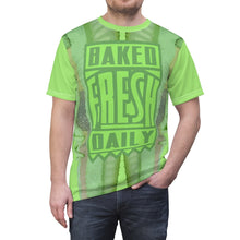 Load image into Gallery viewer, yeezy boost 350 v2 glow sneaker match t shirt cut sew baked fresh daily