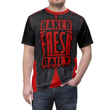 Load image into Gallery viewer, the best shirt to match yeezy boost 350 v2 black non reflective baked fresh daily cut sew v2