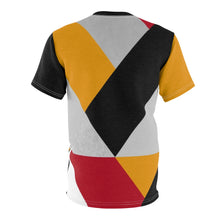 Load image into Gallery viewer, shirt to match jordan 7 reflections of a champion colorblock sauce cut sew