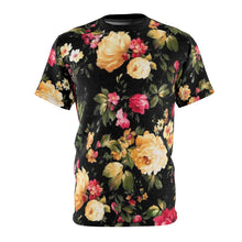 Load image into Gallery viewer, foamposite floral all over print sneaker match shirt floral foamposite shirt floral foam t shirt cut sew polyester v2