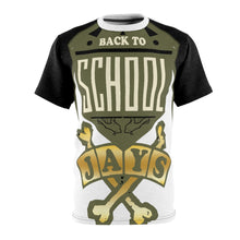 Load image into Gallery viewer, back to school jays jordan 12 sneakermatch cut sew t shirt