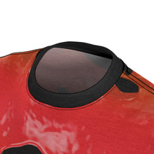 Load image into Gallery viewer, habanero red foamposite sneakermatch shirt big splat