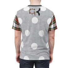 Load image into Gallery viewer, custom kd5 polka dot and plaid sneakermatch t shirt cut sew baked fresh