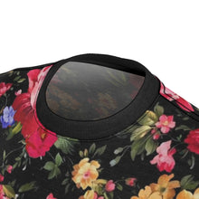 Load image into Gallery viewer, foamposite floral all over print sneaker match shirt floral foamposite shirt floral foam t shirt cut sew polyester v1