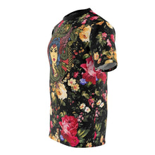 Load image into Gallery viewer, foamposite floral all over print sneaker match shirt floral foamposite shirt floral foam t shirt cut sew polyester v1b