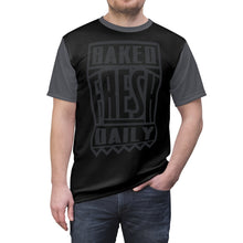 Load image into Gallery viewer, shirt to match yeezy boost 700 v2 tephra baked fresh daily grey black cut sew v2