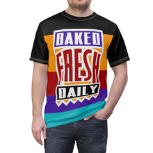Load image into Gallery viewer, jordan 9 dream it do it sneaker match colorblock baked fresh daily cut sew t shirt