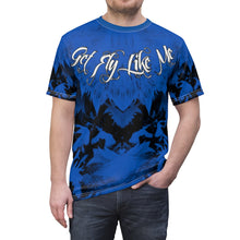 Load image into Gallery viewer, aj1 royal fly like me all over print t shirt