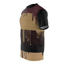 Load image into Gallery viewer, custom maroon foamposite sneakermatch t shirt cut sew drip