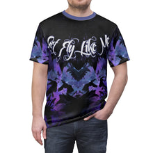 Load image into Gallery viewer, custom am97 purple black shirt fly like me v3