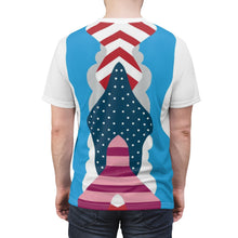Load image into Gallery viewer, parra x air max 1 sneakermatch t shirt by gourmetkickz v2 white sleeves