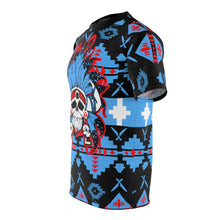Load image into Gallery viewer, jordan 4 cactus jack luxury t shirt beacon print indian head sole chief aj4 cactus jack sneakermatch