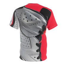 Load image into Gallery viewer, mens skewed macro baked fresh daily t shirt for jordan 6 reflections of a champion aj6 sneaker match cut sew t shirt