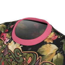 Load image into Gallery viewer, foamposite floral all over print sneaker match shirt floral foamposite shirt floral foam t shirt cut sew polyester v2b