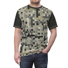Load image into Gallery viewer, yeezy 500 salt sneaker match t shirt the salt pepper quilt 1 cut sew