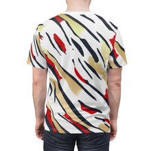 Load image into Gallery viewer, olympic colorway all over print cut sew shirt