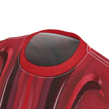 Load image into Gallery viewer, custom lebron 17 all red shirt