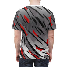 Load image into Gallery viewer, shirt to match jordan 8 reflections of a champion macro midsole pattern cut sew v2