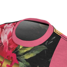 Load image into Gallery viewer, foamposite floral all over print sneaker match shirt floral foamposite shirt floral foam t shirt cut sew polyester v4