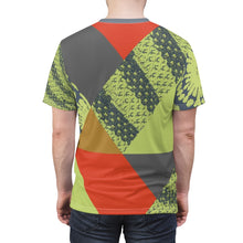 Load image into Gallery viewer, yeezy boost 350 v2 semi frozen yellow t shirt patchwork