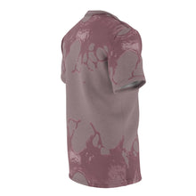Load image into Gallery viewer, mauve yeezy boost 700 shirt big splat cut sew