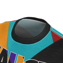 Load image into Gallery viewer, jordan 9 dream it do it sneaker match colorblock sauce cut sew t shirt