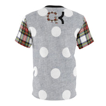Load image into Gallery viewer, custom kd5 polka dot and plaid sneakermatch t shirt cut sew baked fresh