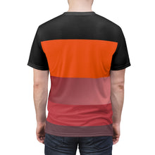 Load image into Gallery viewer, hyper crimson foamposite pro sneaker match colorblock daze cut sew t shirt