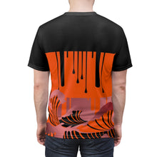 Load image into Gallery viewer, hyper crimson foamposite pro sneaker match colorblock drip too hard cut sew t shirt