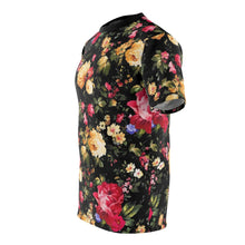 Load image into Gallery viewer, foamposite floral all over print sneaker match shirt floral foamposite shirt floral foam t shirt cut sew polyester v1