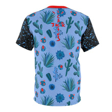 Load image into Gallery viewer, jordan 4 cactus jack sneakermatch t shirt blue cactus v4