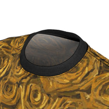 Load image into Gallery viewer, gold foamposite sneakermatch tshirt rose fade cut sew