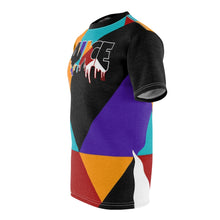 Load image into Gallery viewer, jordan 9 dream it do it sneaker match colorblock sauce cut sew t shirt