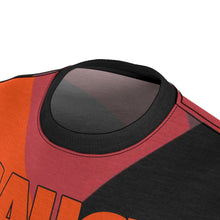 Load image into Gallery viewer, hyper crimson foamposite pro sneaker match t shirt cut sew colorblock sauce