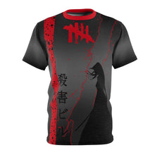 Load image into Gallery viewer, air jordan 5 satin bred shirt aj5 satin bred tee jordan 5 satin t shirt kill bill v1 cut sew
