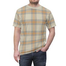 Load image into Gallery viewer, yeezy boost 350 v2 sesame sneaker match shirt plaid 1 cut sew