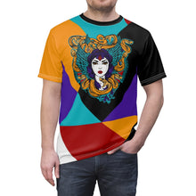 Load image into Gallery viewer, jordan 9 dream it do it sneaker match colorblock medusa cut sew t shirt