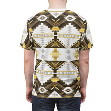 Load image into Gallery viewer, Shirt to Match Jordan 6 Pinnacle Metallic Gold Sneaker Colorway Beacon Print T-Shirt