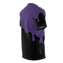 Load image into Gallery viewer, jordan 13 purple white drippin cut sew shirt
