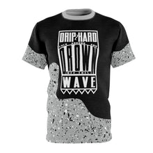 Load image into Gallery viewer, custom jordan 10 cement drip too hard cut sew t shirt