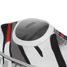 Load image into Gallery viewer, shirt to match jordan 8 reflections of a champion macro midsole pattern baked fresh daily cut sew